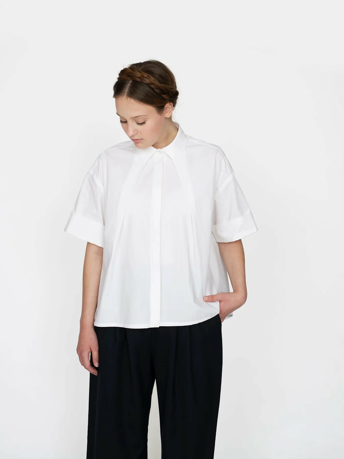 Buy The Assembly Line Front Pleat Shirt Sewing Pattern